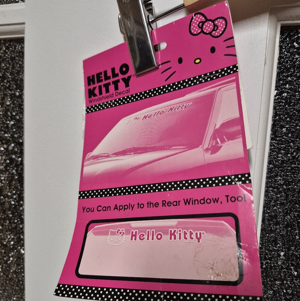 Hello Kitty Car Window Decal Windshield - Picture 3 of 5